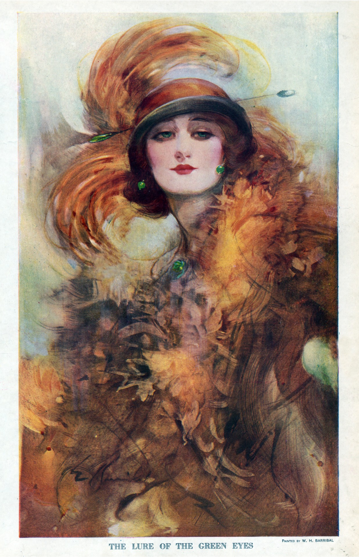 Moteris,  Vintage,  Plakatas,  Menas,  Gražus,  1914,  Jaunas,  Lady,  Mergaitė,  Moteris