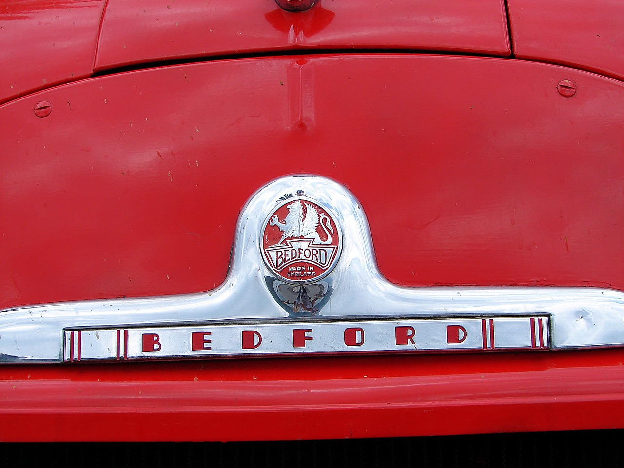 Bedfordas, Automobilis, Senas, Vintage, Raudona, Ugnis, Klasikinis Automobilis, Transporto Priemonė, Automobilis, Gesinimo Mašina