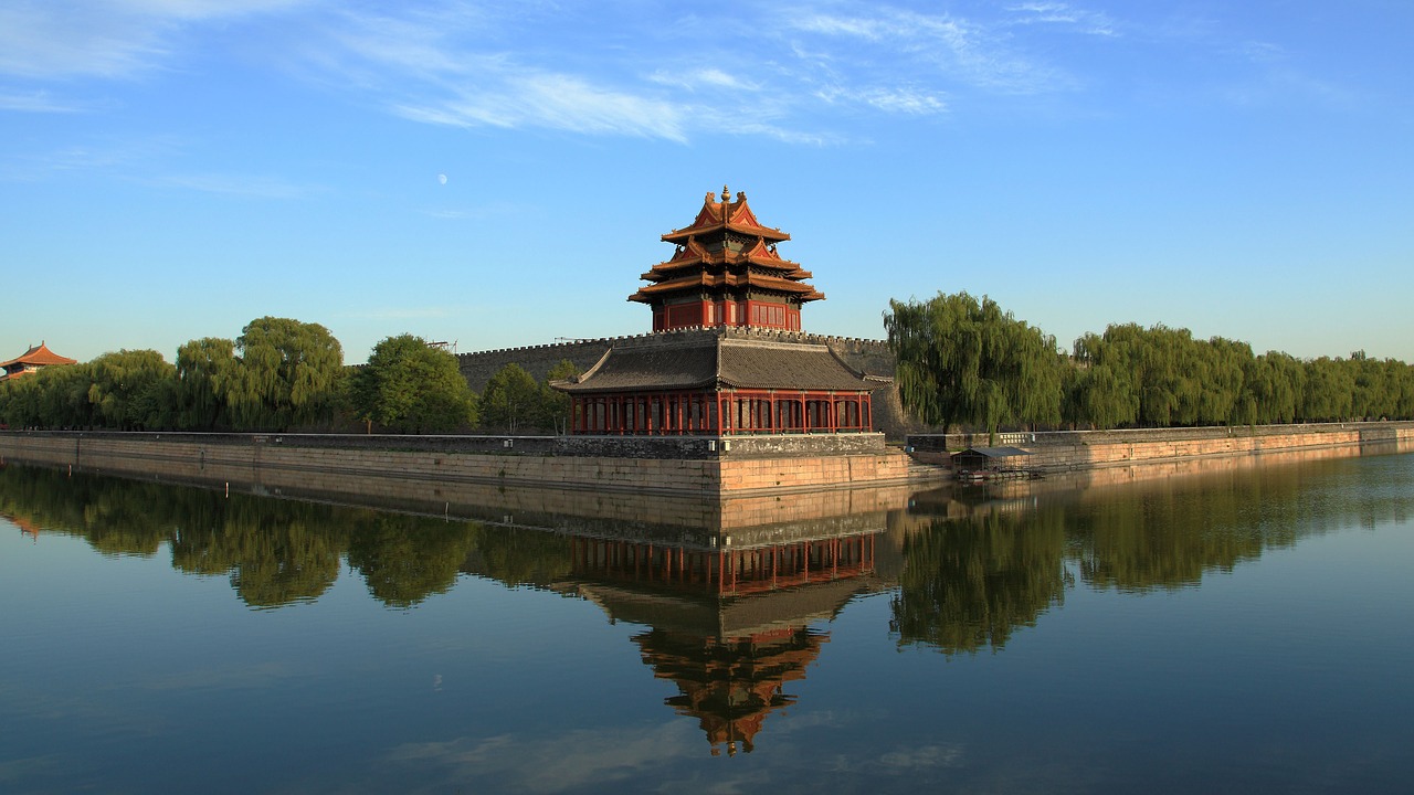 Pekinas, Nacionalinis Rūmų Muziejus, Bokštas, Moat, Kraštovaizdis, Pastatas, Nemokamos Nuotraukos,  Nemokama Licenzija