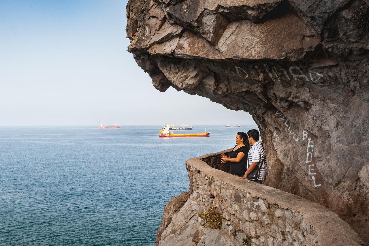 Bejaia, Viduržemio Jūros, Algeria, Užsakytas, Kranto, Dangus, Mėlynas, Vanduo, Jūra, Alžyras