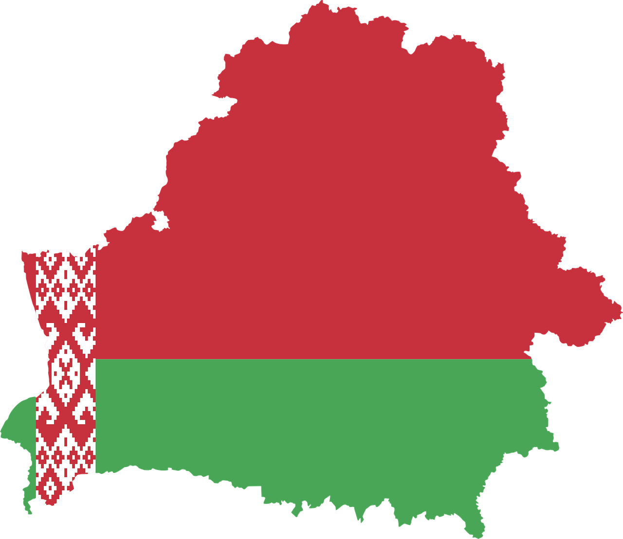 Baltarusija, Šalis, Europa, Vėliava, Sienos, Žemėlapis, Tauta, Geografija, Kartografija, Svg