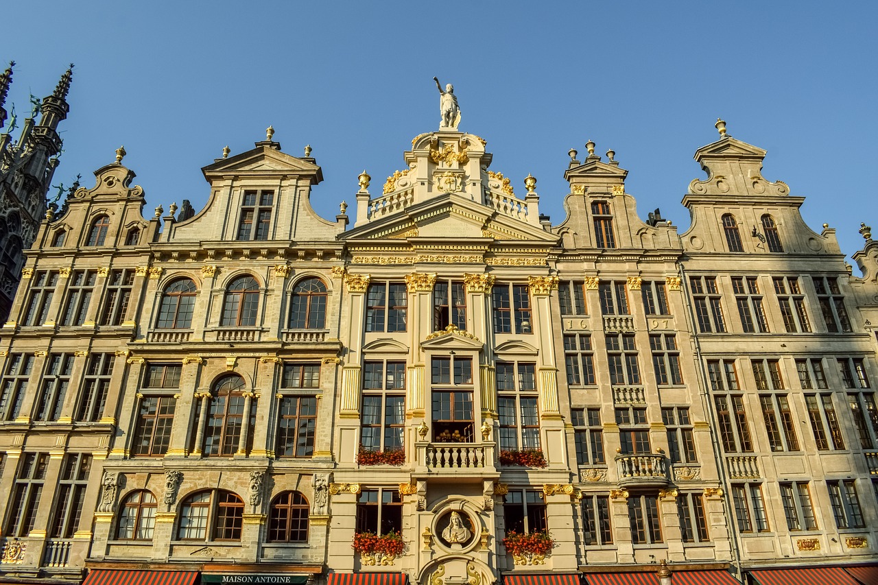 Belgija,  Briuselyje,  Grand Place,  Pastatai,  Architektūra,  Europa,  Miestas,  Belgijos,  Kelionė,  Turizmas