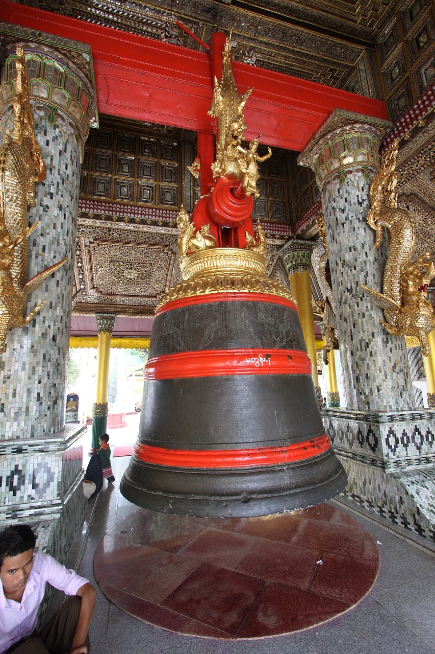 Varpas, Shwedagon, Auksinė Pagoda, Nemokamos Nuotraukos,  Nemokama Licenzija
