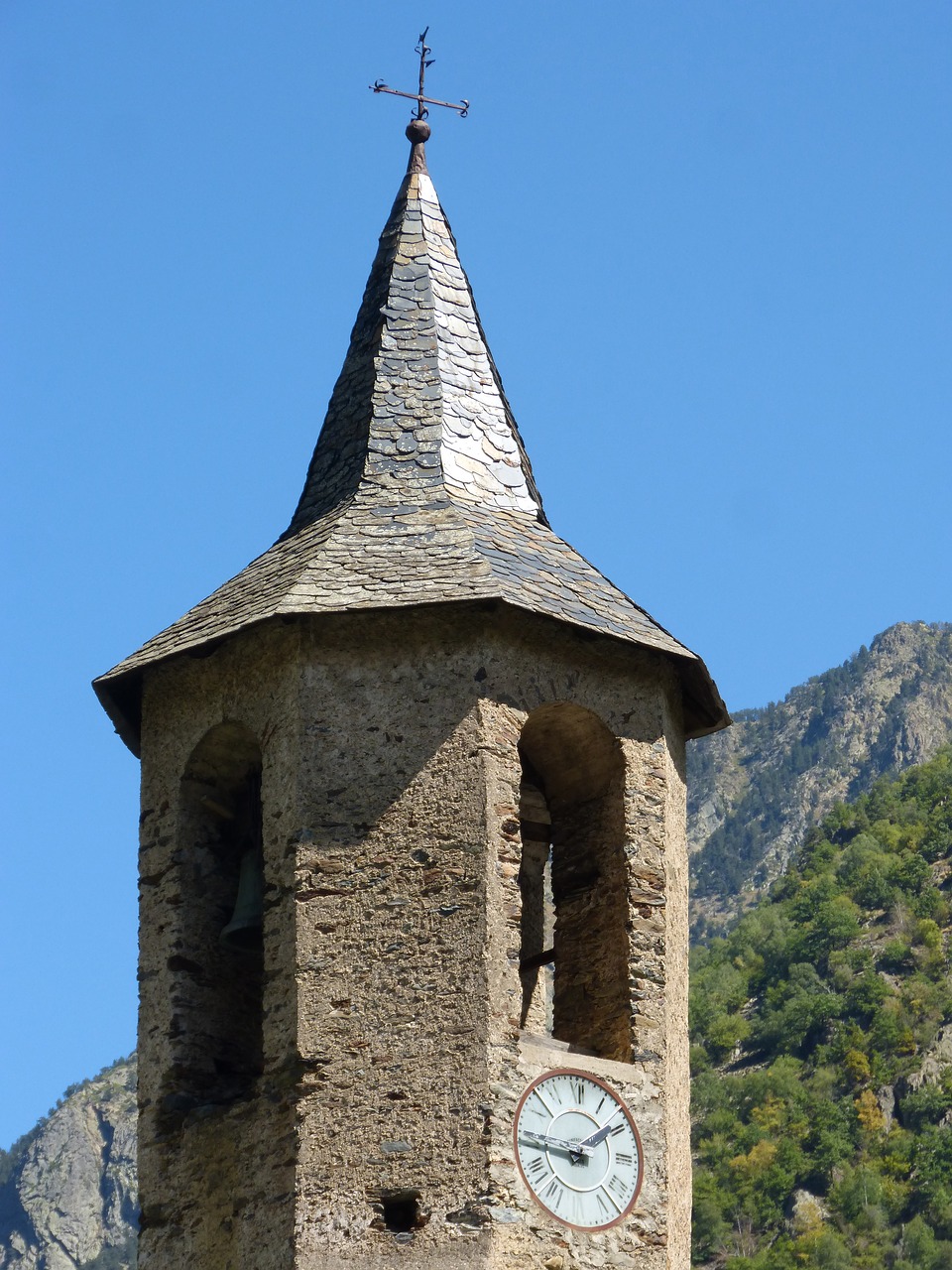 Varpinė, Romanesque, Pyrenee Catalunya, Llessui, Nemokamos Nuotraukos,  Nemokama Licenzija