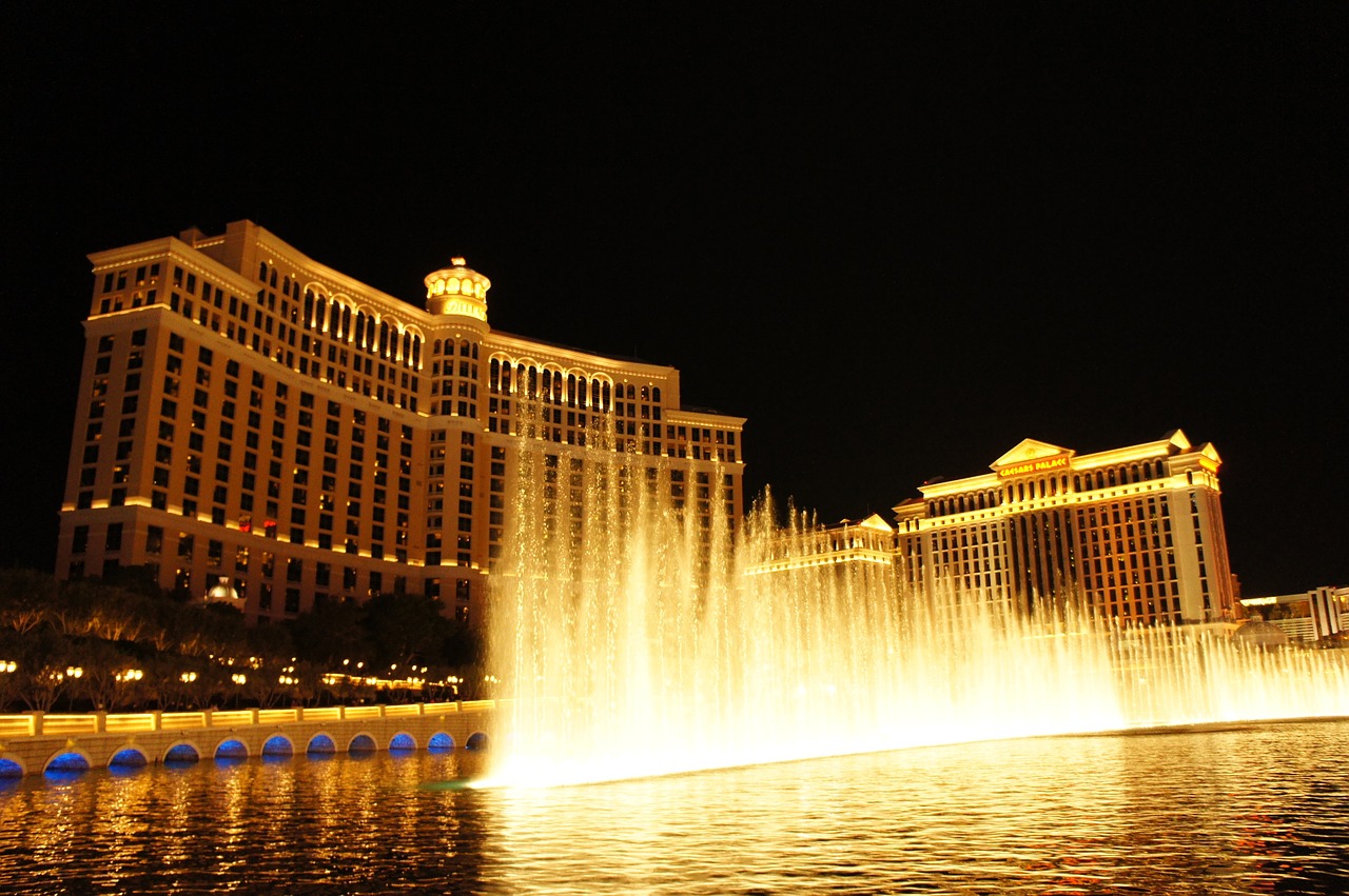 Bellagio, Las Vegasas, Viešbutis, Fontanas, Kazino, Nemokamos Nuotraukos,  Nemokama Licenzija