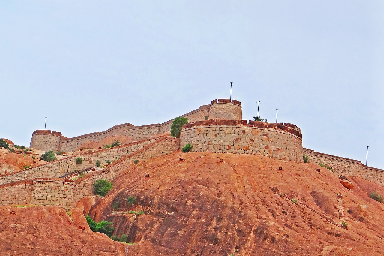 Kalavijo Fortas, Indija, Karnataka, Šventė, Kelionė, Citadelė, Fortifikacija, Tvirtovė, Fortas, Senovės