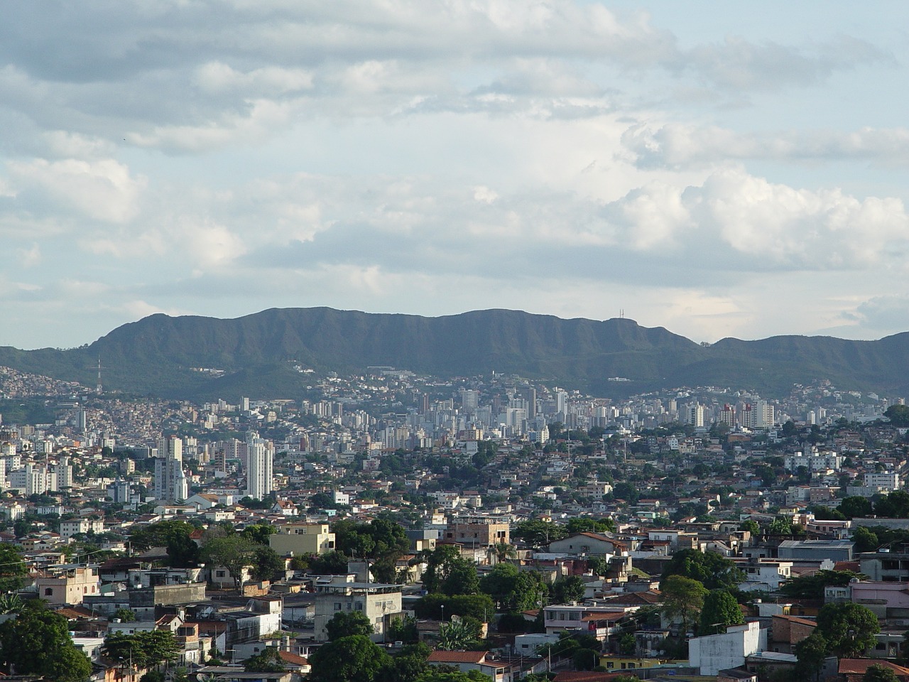 Belo Horizonte, Kalnas, Kraštovaizdis, Brazilija, Architektūra, Panorama, Miestas, Miesto Panorama, Bokštas, Dangoraižis