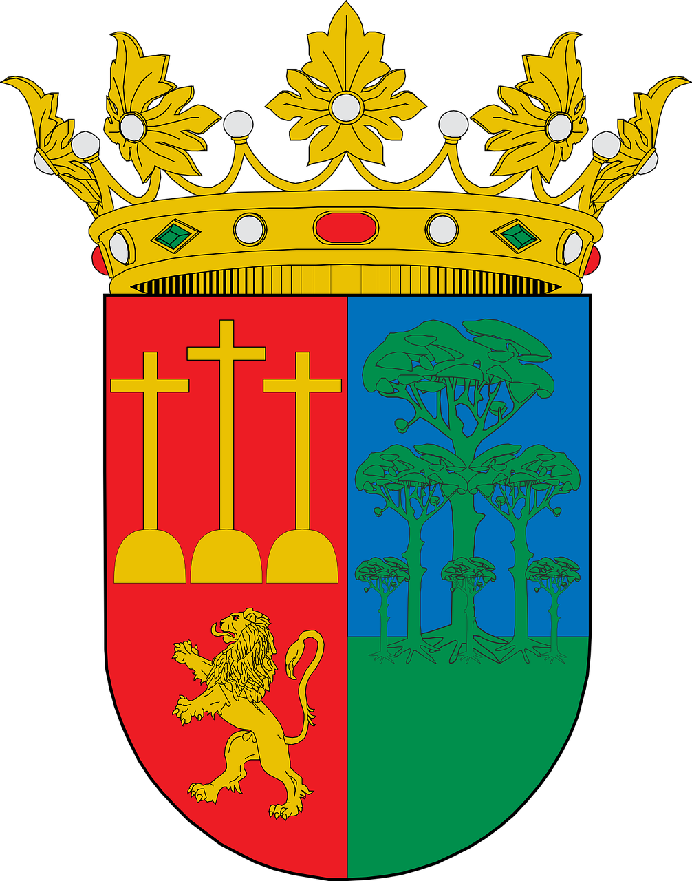 Benasau, Herbas, Heraldika, Alicante, Savivaldybė, Ispanija, Simbolis, Emblema, Nemokama Vektorinė Grafika, Nemokamos Nuotraukos