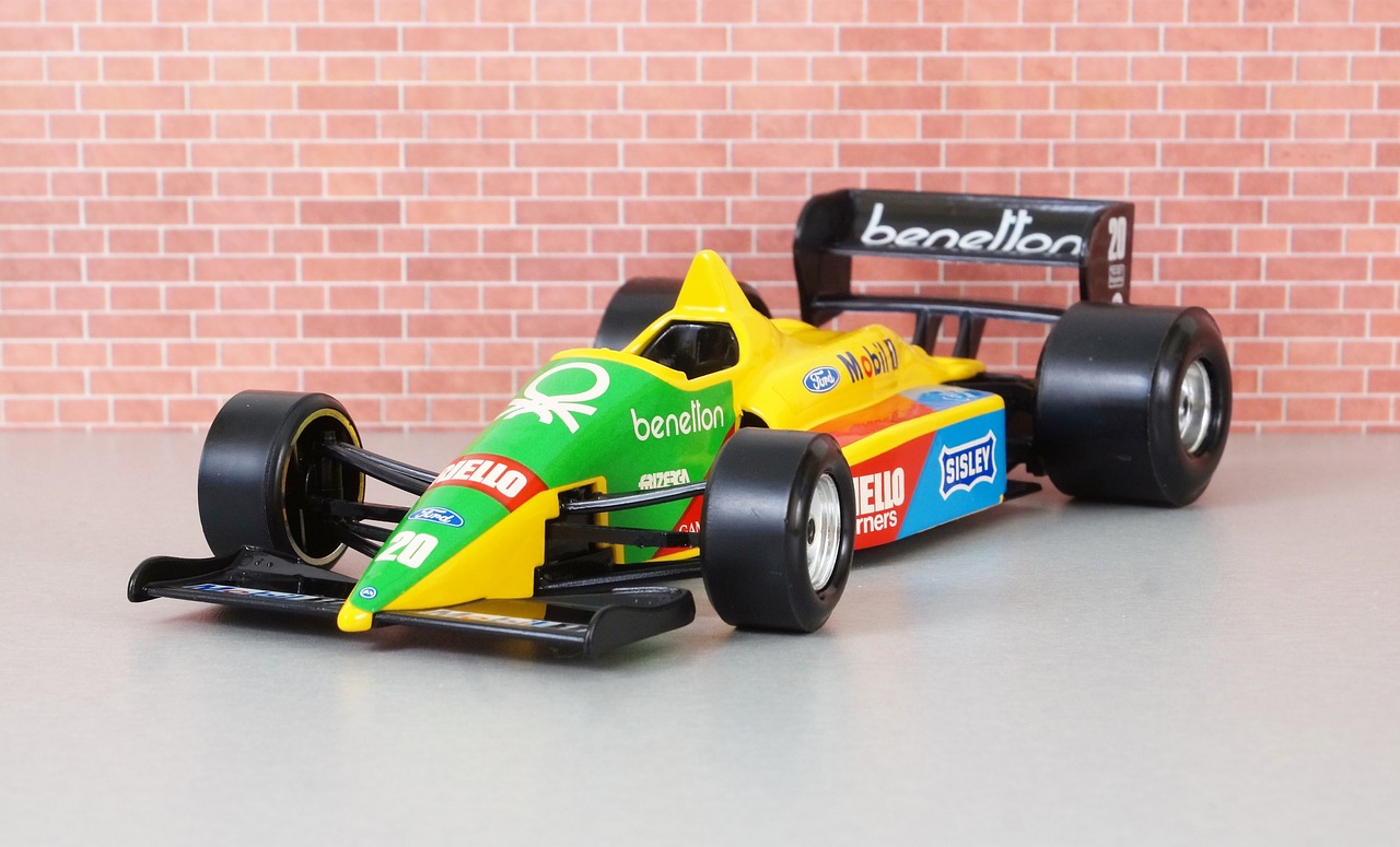 Benettonas, Formulė 1, Michael Schumacher, Automatinis, Žaislai, Modelis Automobilis, Modelis, Transporto Priemonės, Automobiliai, Sportinė Mašina