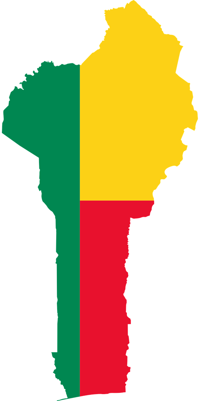 Beninas, Afrika, Sienos, Šalis, Vėliava, Geografija, Žemėlapis, Tauta, Kontūrai, Svg