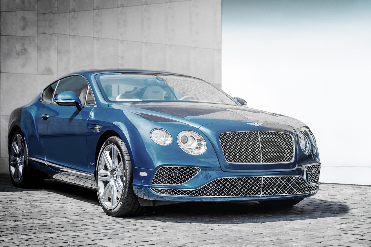 Bentley, Automobilis, Brangus, Prabanga, Turtingas, Gyvenimo Būdas, Mėlynas, Minimalus, Kupė, Automobiliai