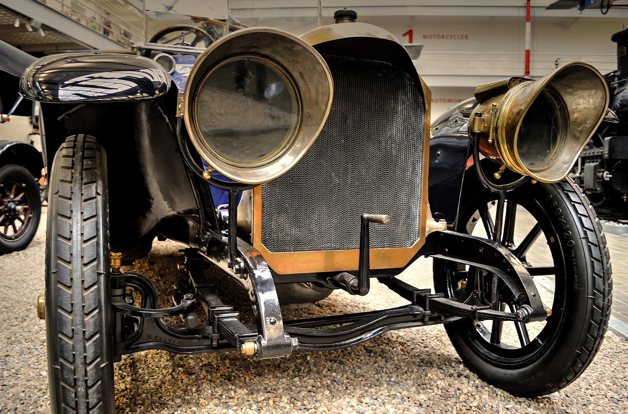 Benz, 16 40, Ps, Oldtimer, Prague, Priekiniai Žibintai, Nemokamos Nuotraukos,  Nemokama Licenzija