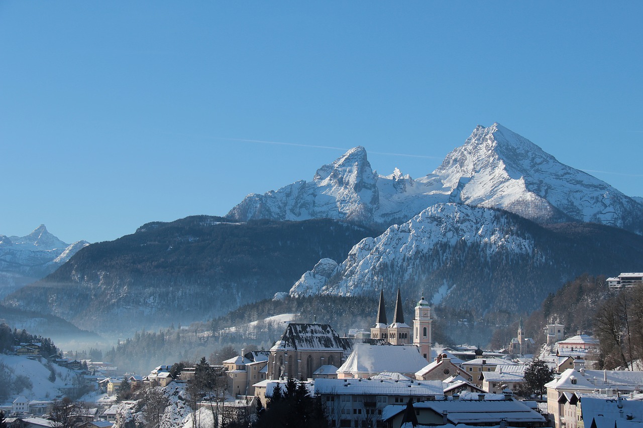 Berchtesgaden, Žiemos Svajonė, Bavarija, Nemokamos Nuotraukos,  Nemokama Licenzija