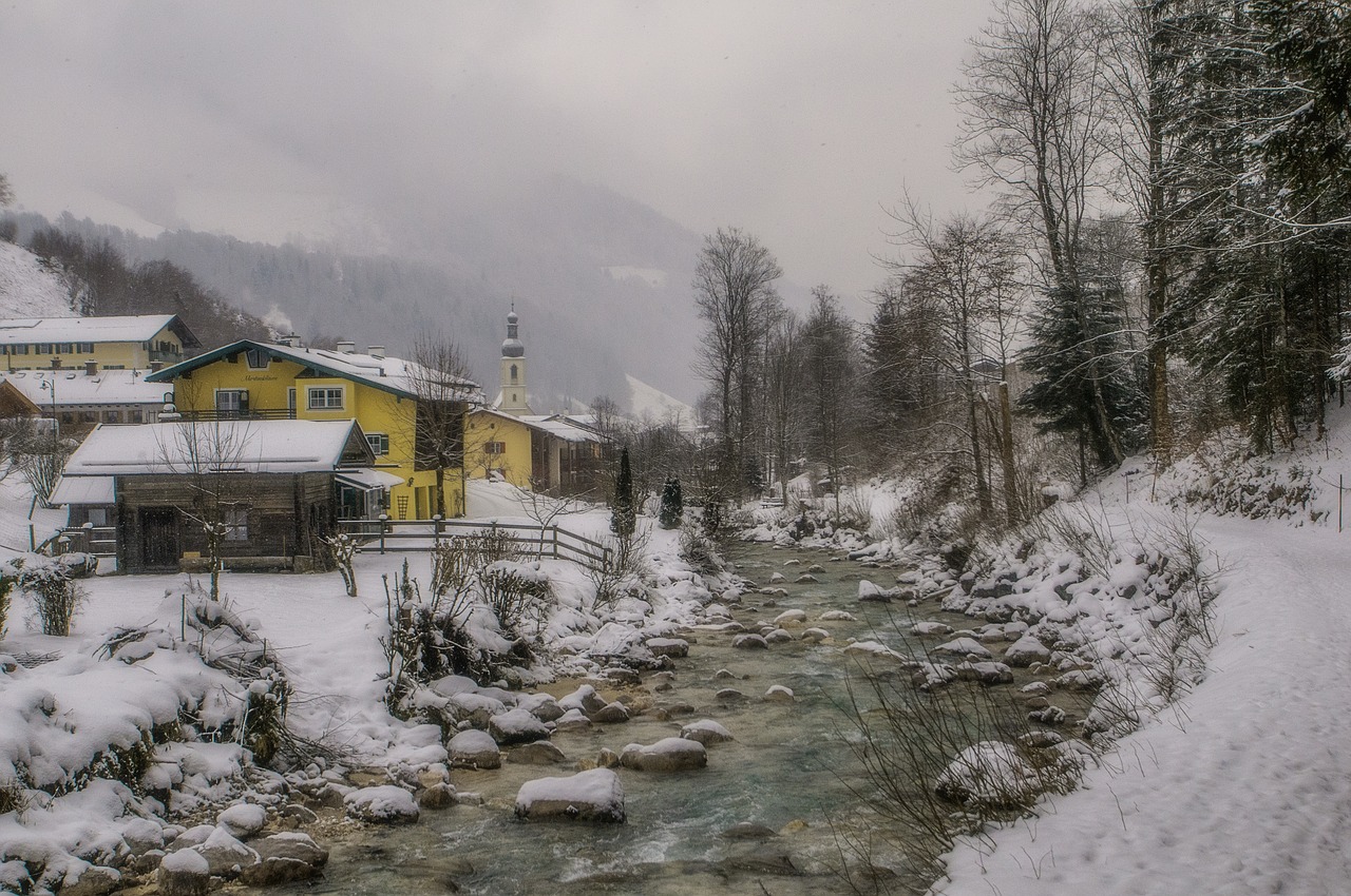 Berchtesgaden, Žiema, Ramsau, Nemokamos Nuotraukos,  Nemokama Licenzija