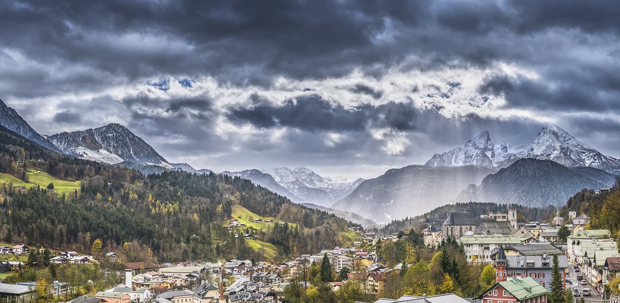 Berchtesgaden, Alpių, Watzmann, Berchtesgadeno Nacionalinis Parkas, Berchtesgaden Alps, Vaizdas, Masyvas, Tvirtas, Bavarija, Nacionalinis Parkas