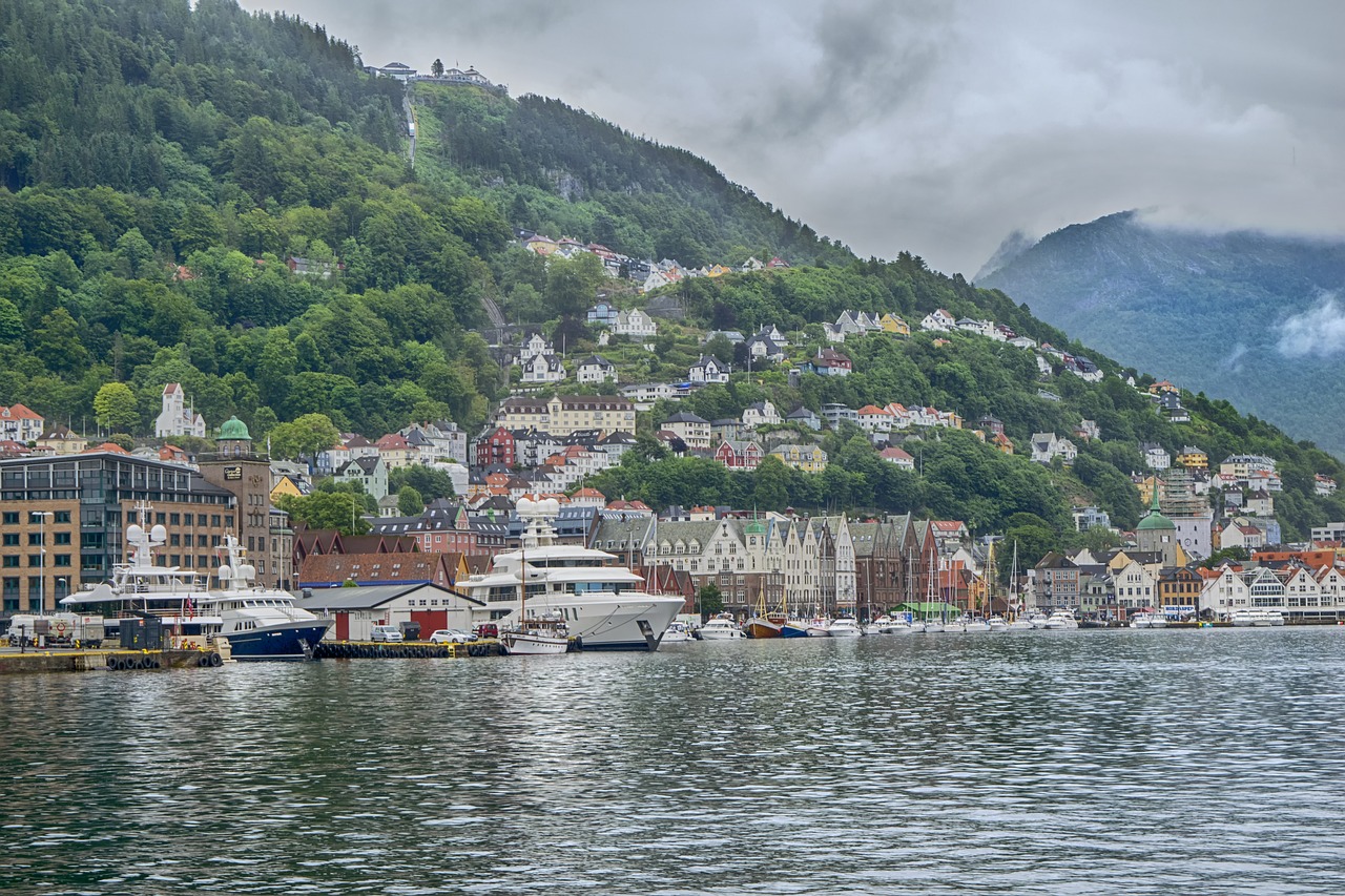 Bergen,  Norvegija,  Uostas, Nemokamos Nuotraukos,  Nemokama Licenzija