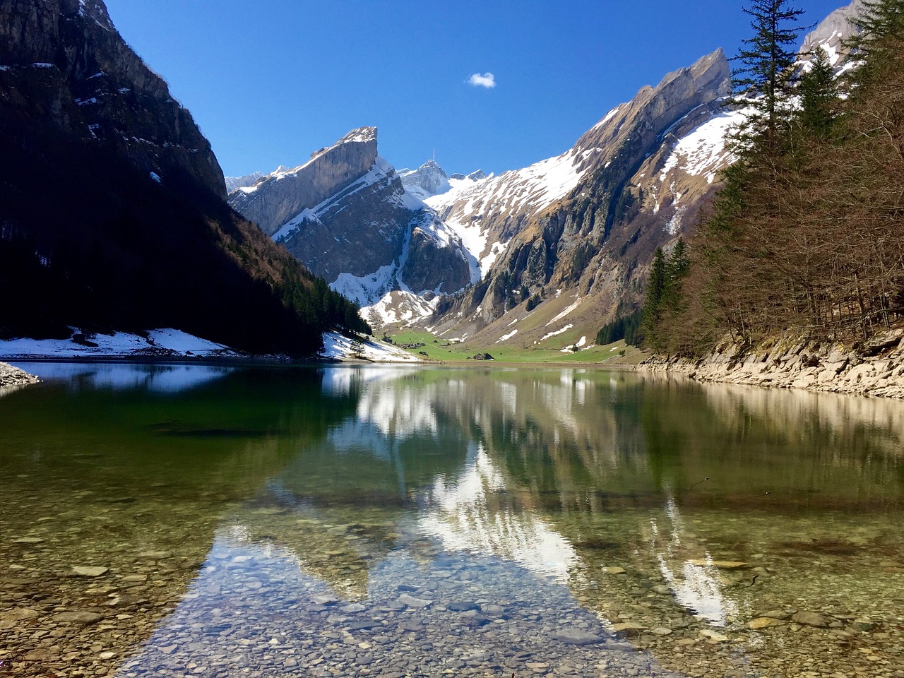 Bergsee, Alpių, Gamta, Kalnai, Kraštovaizdis, Šveicarija, Žygiai, Nemokamos Nuotraukos,  Nemokama Licenzija