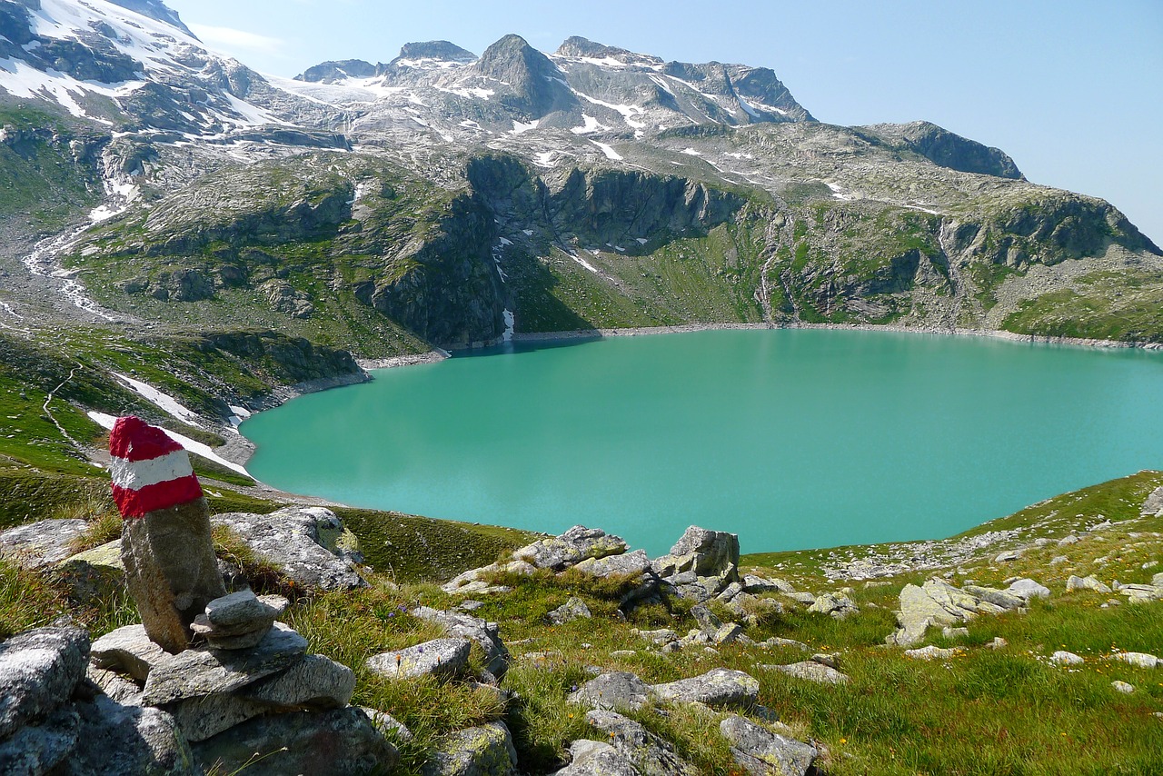 Bergsee, Weißsee, Salzburg-Austria, Alpių Kraštovaizdis, Nemokamos Nuotraukos,  Nemokama Licenzija