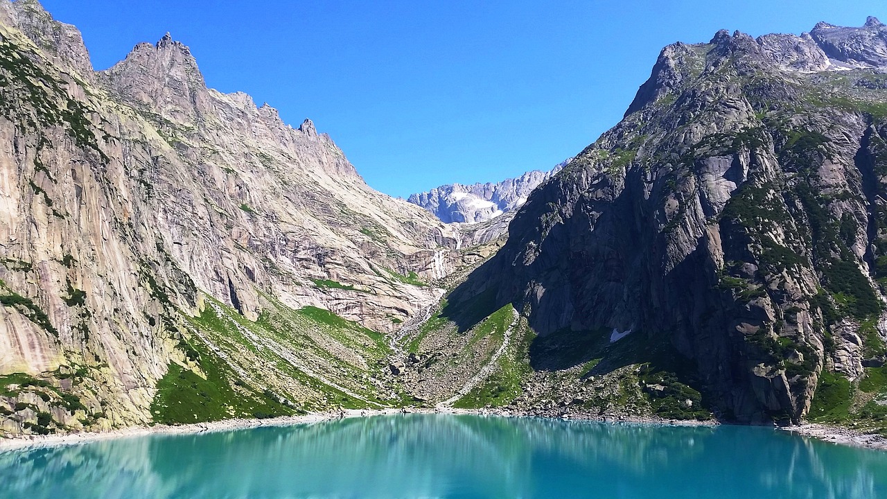 Bergsee, Kalnai, Kraštovaizdis, Šveicarija, Alpių, Ežeras, Toks Sklandus Kaip Stiklas, Veidrodis, Atspindys, Kalnų Peizažas