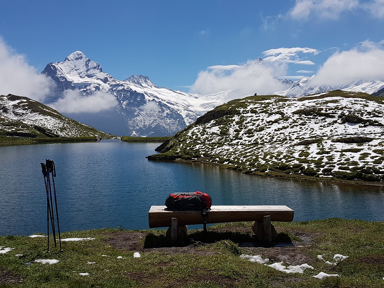 Bergsee, Berni Oberland, Žygis, Nemokamos Nuotraukos,  Nemokama Licenzija