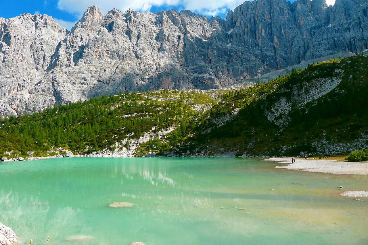 Bergsee, Kalnų Panorama, Gamta, Kraštovaizdis, Turkis Vanduo, South Tyrol, Nemokamos Nuotraukos,  Nemokama Licenzija