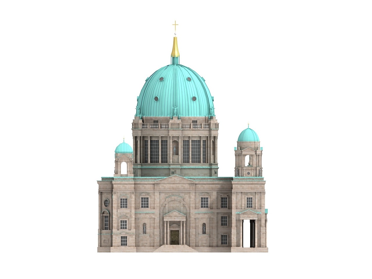 Berlynas, Dom, Berlyno Katedra, Kapitalas, Kupolas, Architektūra, Pastatas, Bažnyčia, Lankytinos Vietos, Istoriškai