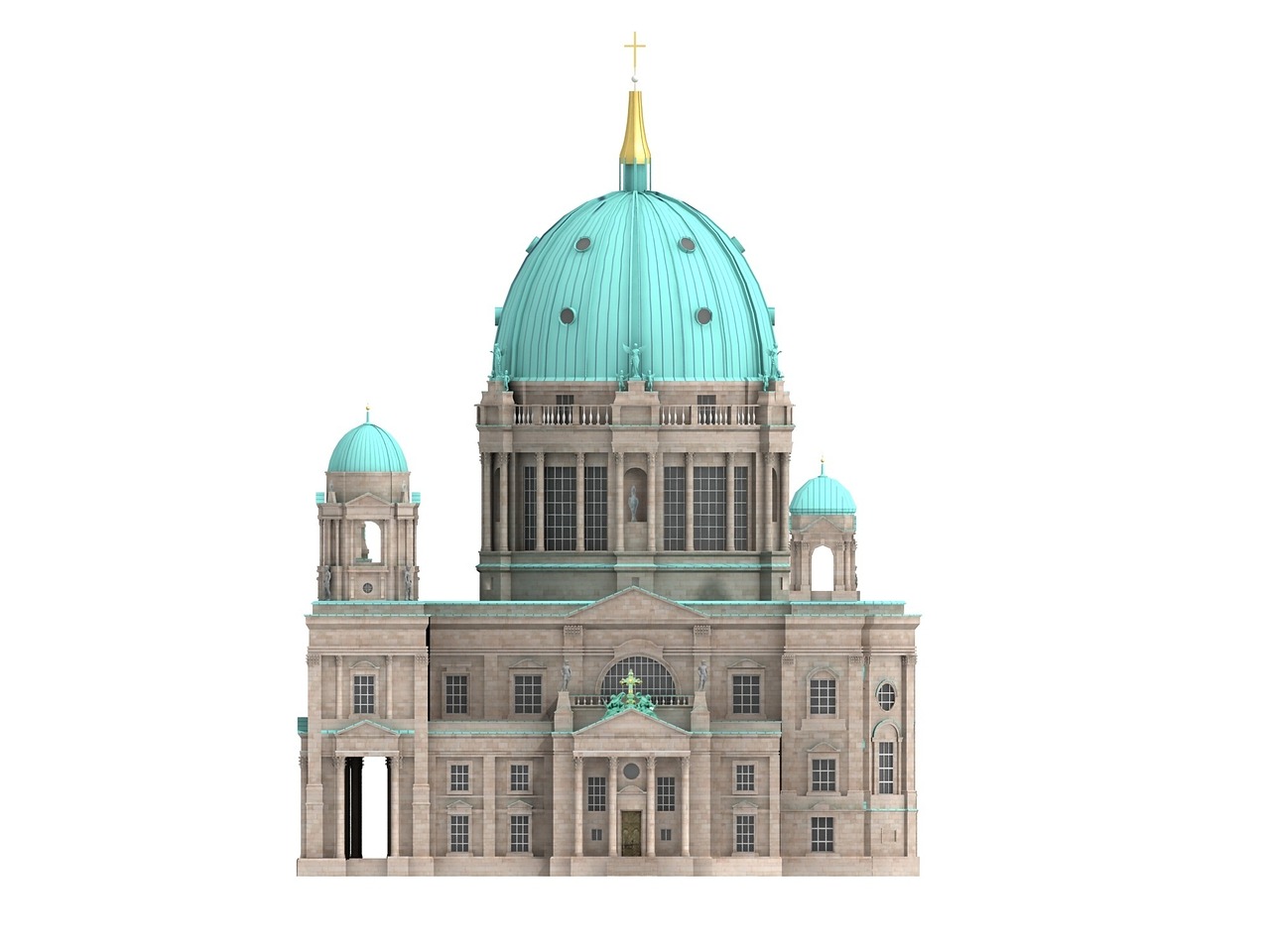 Berlynas, Dom, Berlyno Katedra, Kapitalas, Kupolas, Architektūra, Pastatas, Bažnyčia, Lankytinos Vietos, Istoriškai