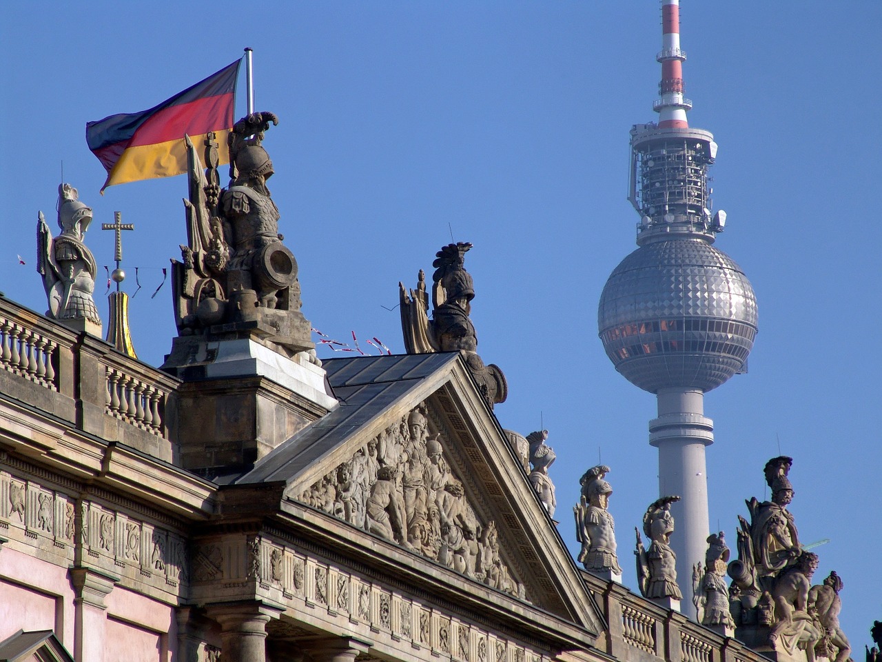 Berlynas, Vokietija, Architektūra, Fasadas, Tv Bokštas, Nemokamos Nuotraukos,  Nemokama Licenzija