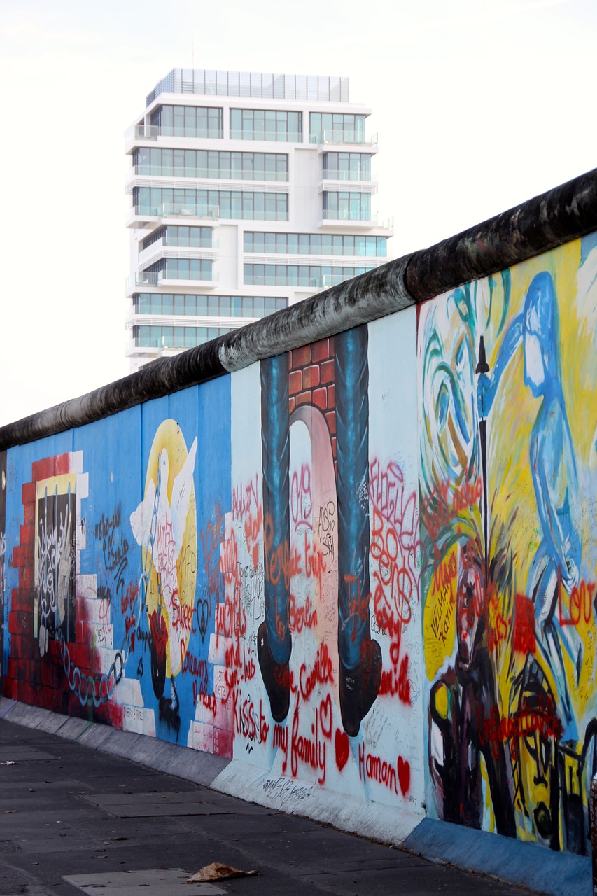 Berlin Siena, Siena, Grafiti, Berlynas, Rytų Pusės Galerija, Menas, Fragmentas, Laisvė, Paminklas, Nemokamos Nuotraukos