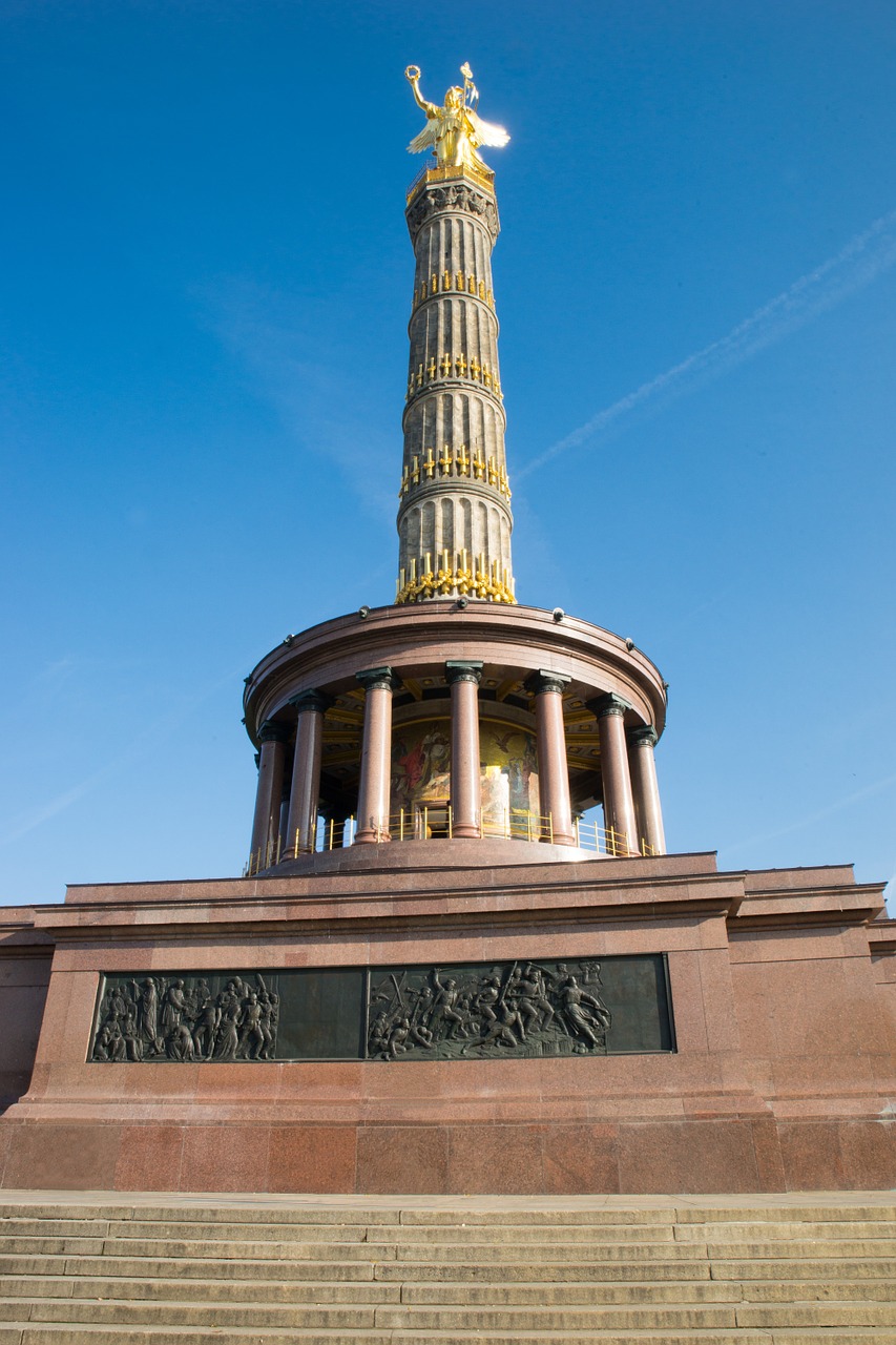 Berlynas, Siegessäule, Angelas, Vokietija, Statula, Skulptūra, Nemokamos Nuotraukos,  Nemokama Licenzija