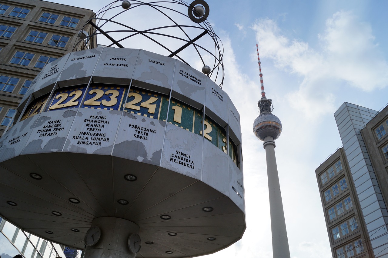 Berlynas, Alexanderplatz, Tv Bokštas, Kapitalas, Lankytinos Vietos, Pasaulio Laikrodis, Vokietija, Architektūra, Nemokamos Nuotraukos,  Nemokama Licenzija