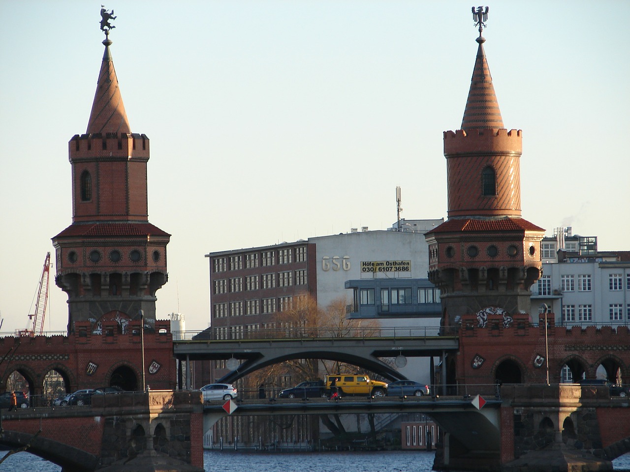 Berlynas, Oberbaumbrücke, Tiltas, Struktūros, Nemokamos Nuotraukos,  Nemokama Licenzija