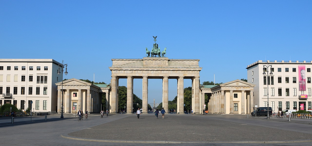 Berlynas, Brandenburgo Vartai, Panorama, Kapitalas, Vokietija, Quadriga, Paris Sprogo, Nemokamos Nuotraukos,  Nemokama Licenzija