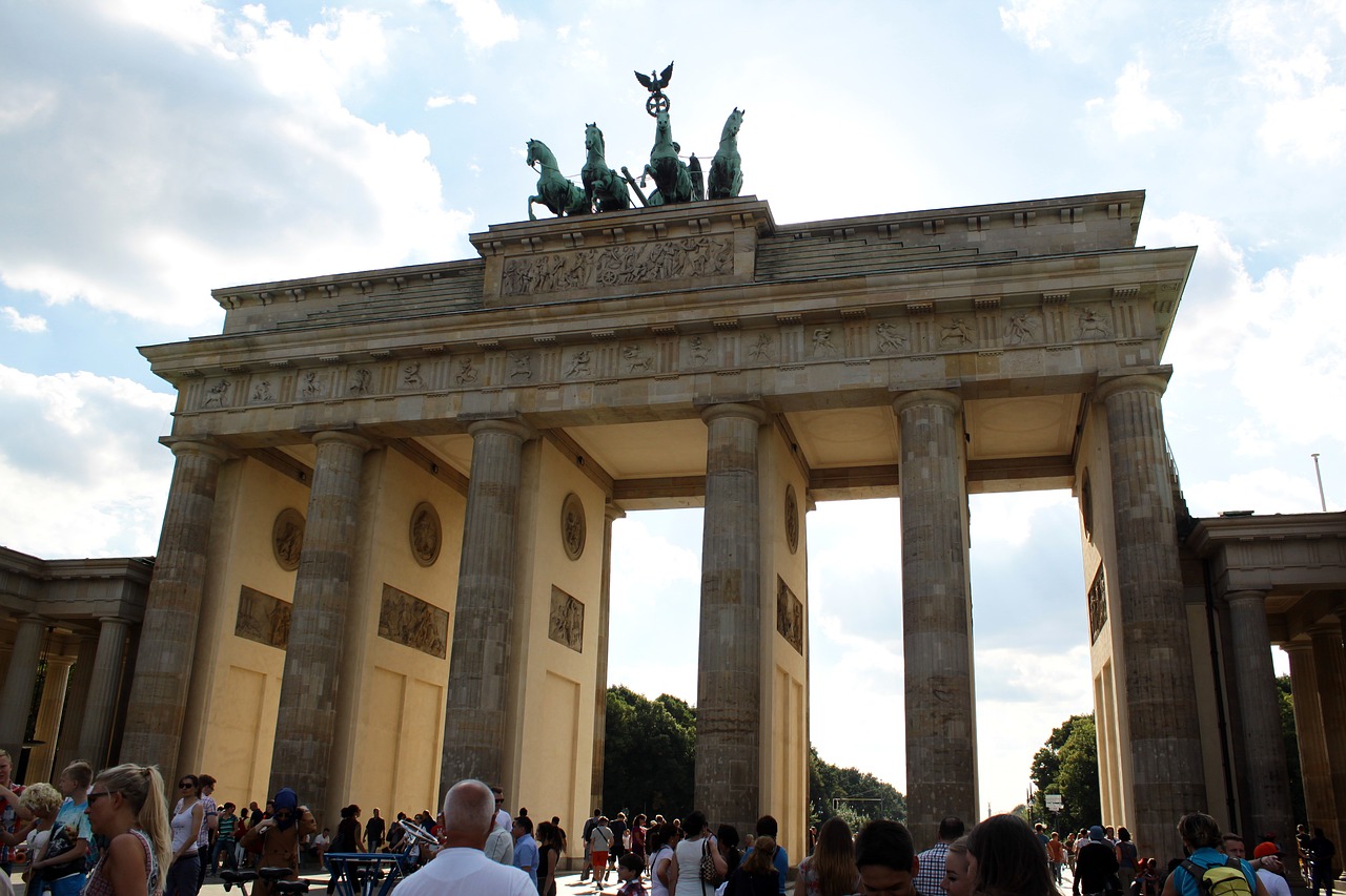 Berlynas, Vokietija, Miestas, Architektūra, Vartai, Brandenburgo Vartai, Istorija, Kvadratas, Paminklas, Nemokamos Nuotraukos