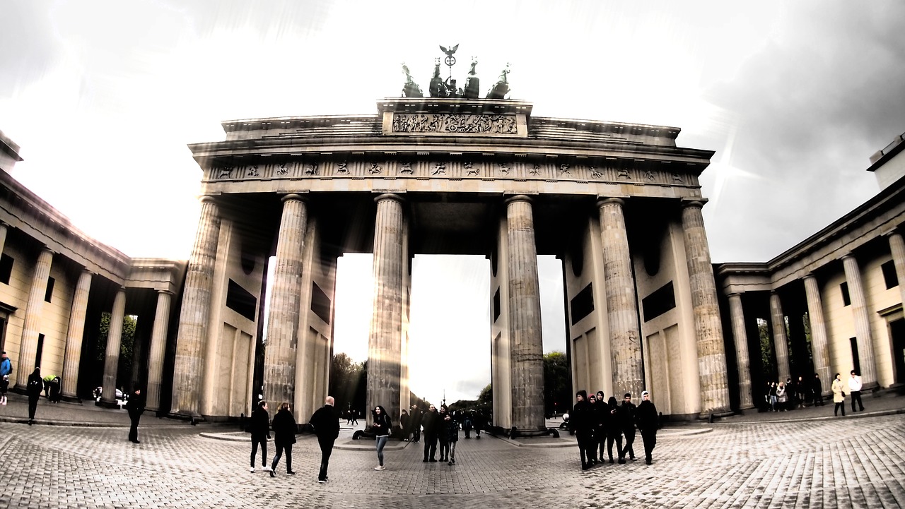 Berlynas, Brandenburgo Vartai, Vokietija, Orientyras, Quadriga, Pastatas, Kapitalas, Istorija, Istoriškai, Nemokamos Nuotraukos