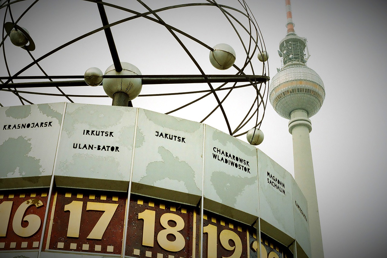 Berlynas, Alexanderplatz, Vokietija, Bokštas, Kelionė, Architektūra, Turizmas, Televizija, Panorama, Orientyras