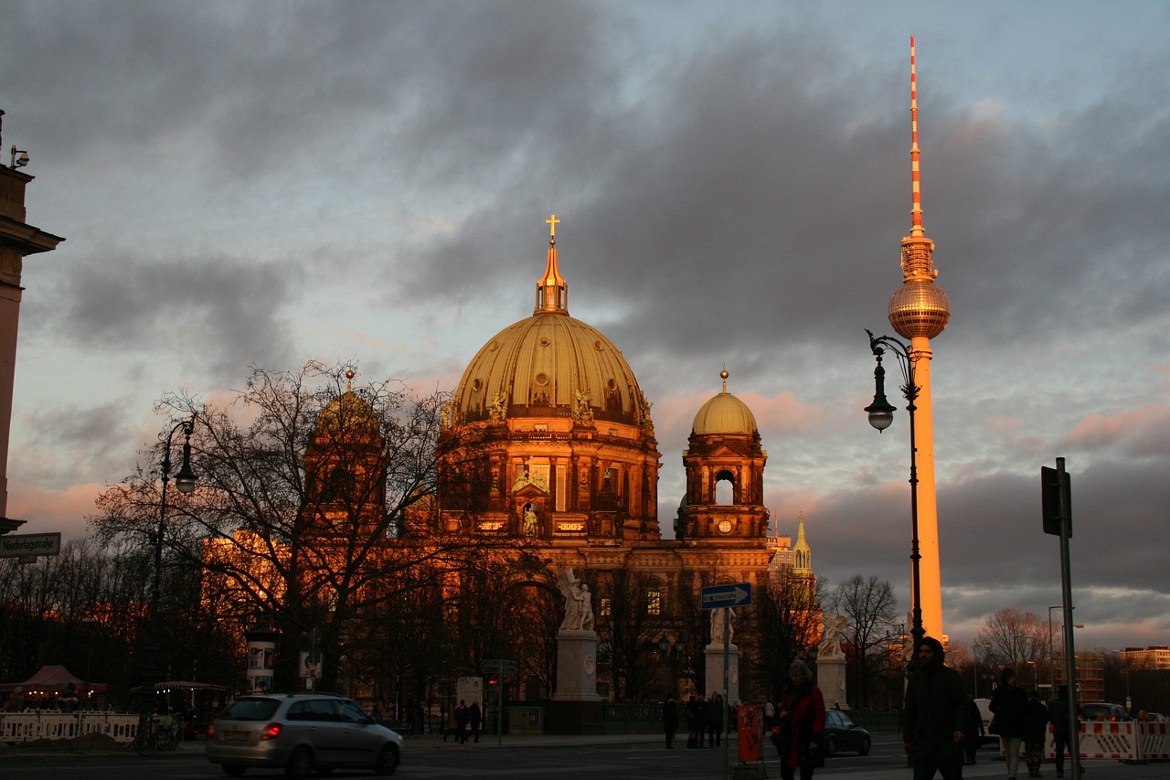 Berlynas, Dom, Tv Bokštas, Berlyno Katedra, Architektūra, Pastatas, Istoriškai, Kapitalas, Kupolas, Lankytinos Vietos