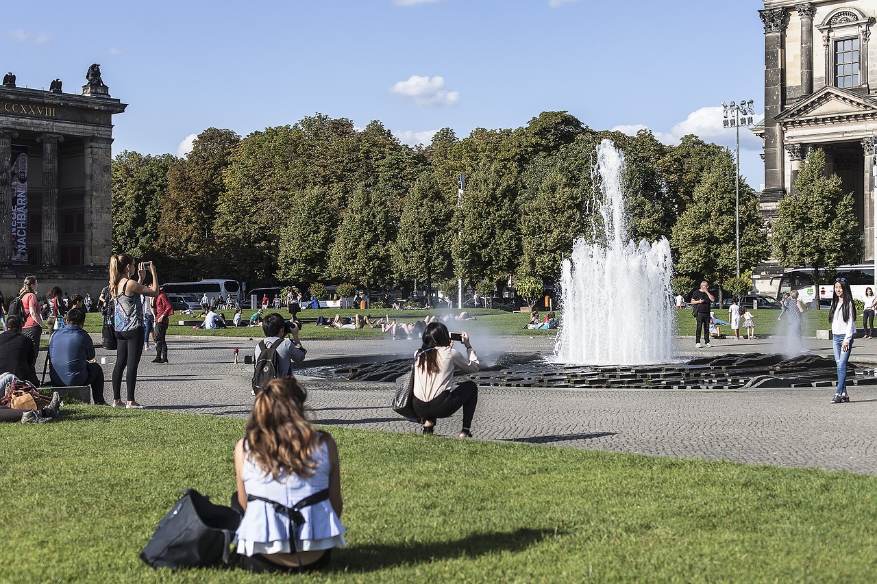 Berlynas, Pramogų Sodas, Fontanas, Nemokamos Nuotraukos,  Nemokama Licenzija