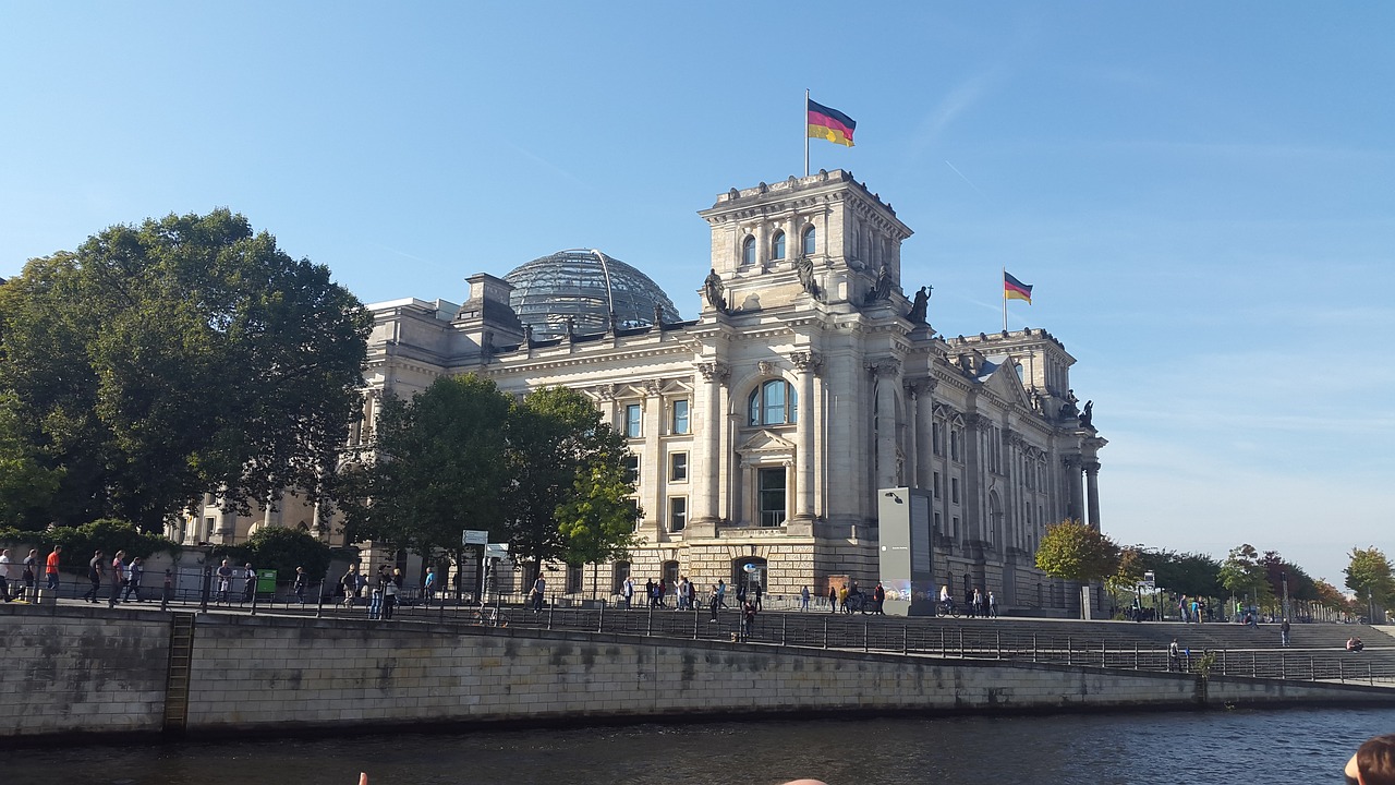 Berlynas, Bundestag, Šurprizas, Berlyno Vyriausybė, Vokietija, Reichstagas, Vyriausybė, Vyriausybės Rajonas, Stiklo Kupolas, Vyriausybės Pastatai