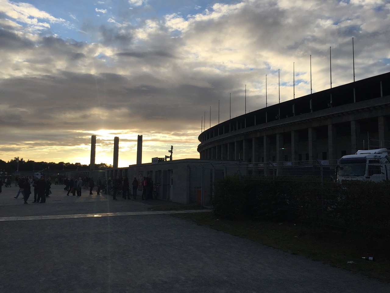 Berlynas, Olimpiastadion, Architektūra, Vokietija, Sportas, Stadionas, Arena, Europa, Olimpinis, Lauke