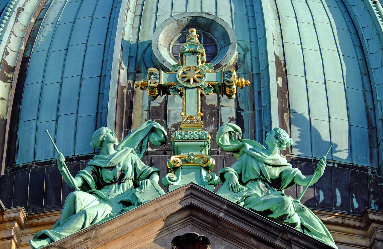 Berlyno Katedra, Kupolas, Kirsti, Angelas, Varis, Auksinis Lapas, Istoriškai, Pastatas, Architektūra, Bažnyčia
