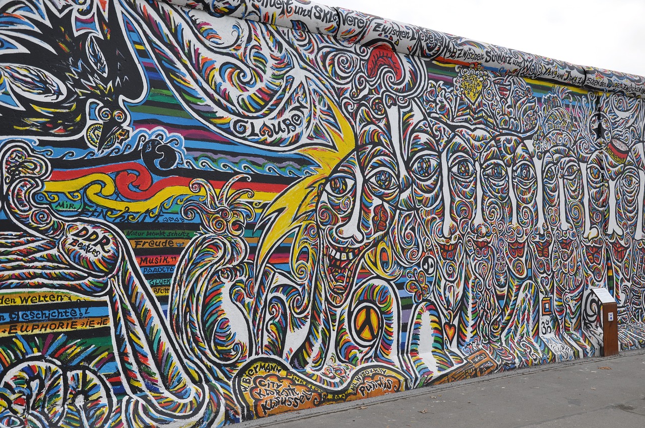 Berlin Siena, Berlynas, Grafitas, Nemokamos Nuotraukos,  Nemokama Licenzija