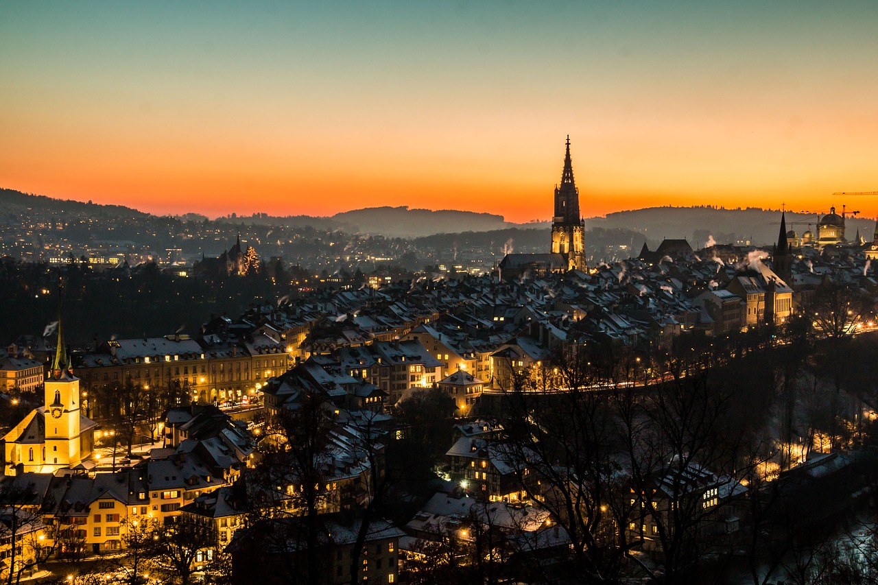 Bern, Šveicarija, Rožių Sodas, Pastatas, Centro, Miestas, Bundeshaus, Münsteris, Kapitalas, Senamiestis