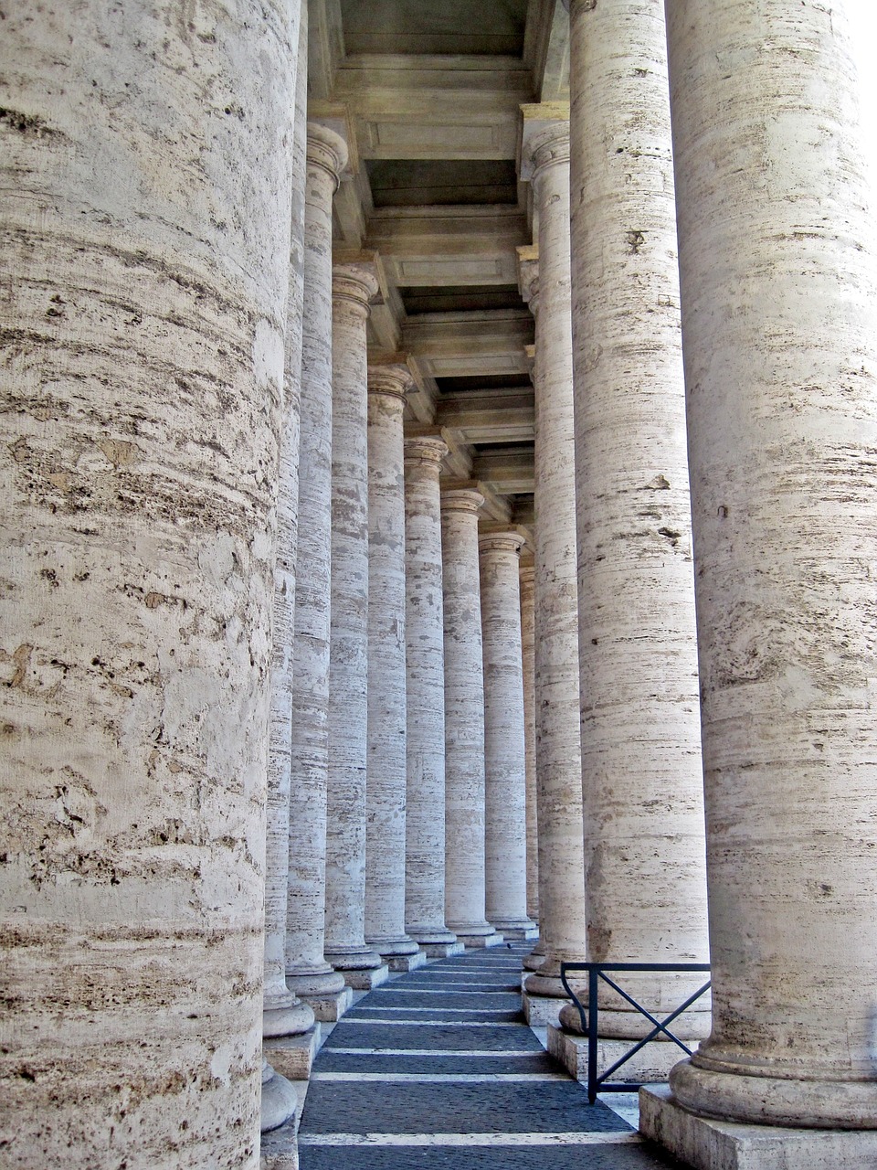 Bernini Kolonade, St Peterio Aikštė, Roma, Italy, Stulpeliai, Architektūra, Vatikanas, Nemokamos Nuotraukos,  Nemokama Licenzija