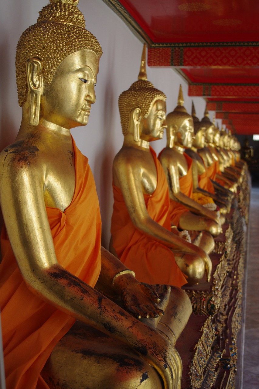 Budizmo Šventykla, Šventykla, Bangkokas, Tailandas, Tailando Šventykla, Tai Šventykla, Budizmas, Tajų, Nemokamos Nuotraukos,  Nemokama Licenzija