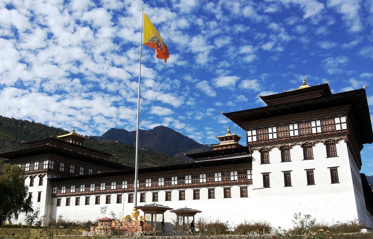 Butanas, Tiphu, Kaip, Asija, Kelionė, Himalaja, Bhutanese, Šventas, Tikėjimas, Budistinis