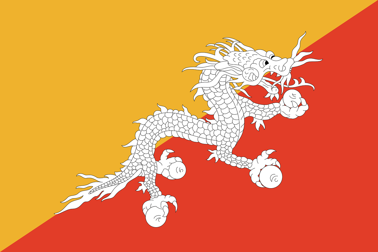Butanas, Vėliava, Tautinė Vėliava, Tauta, Šalis, Ženminbi, Simbolis, Nacionalinis Ženklas, Valstybė, Nacionalinė Valstybė