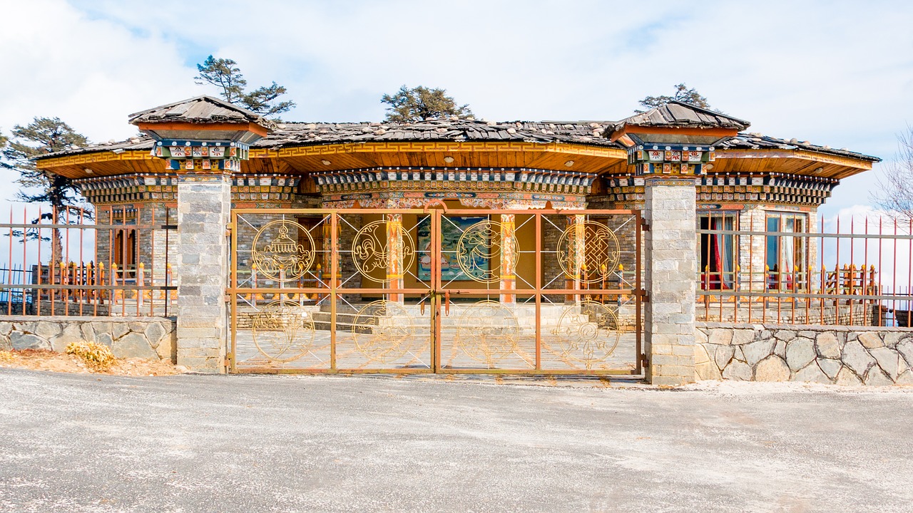 Butanas, Architektūra, Bhutanese, Nemokamos Nuotraukos,  Nemokama Licenzija