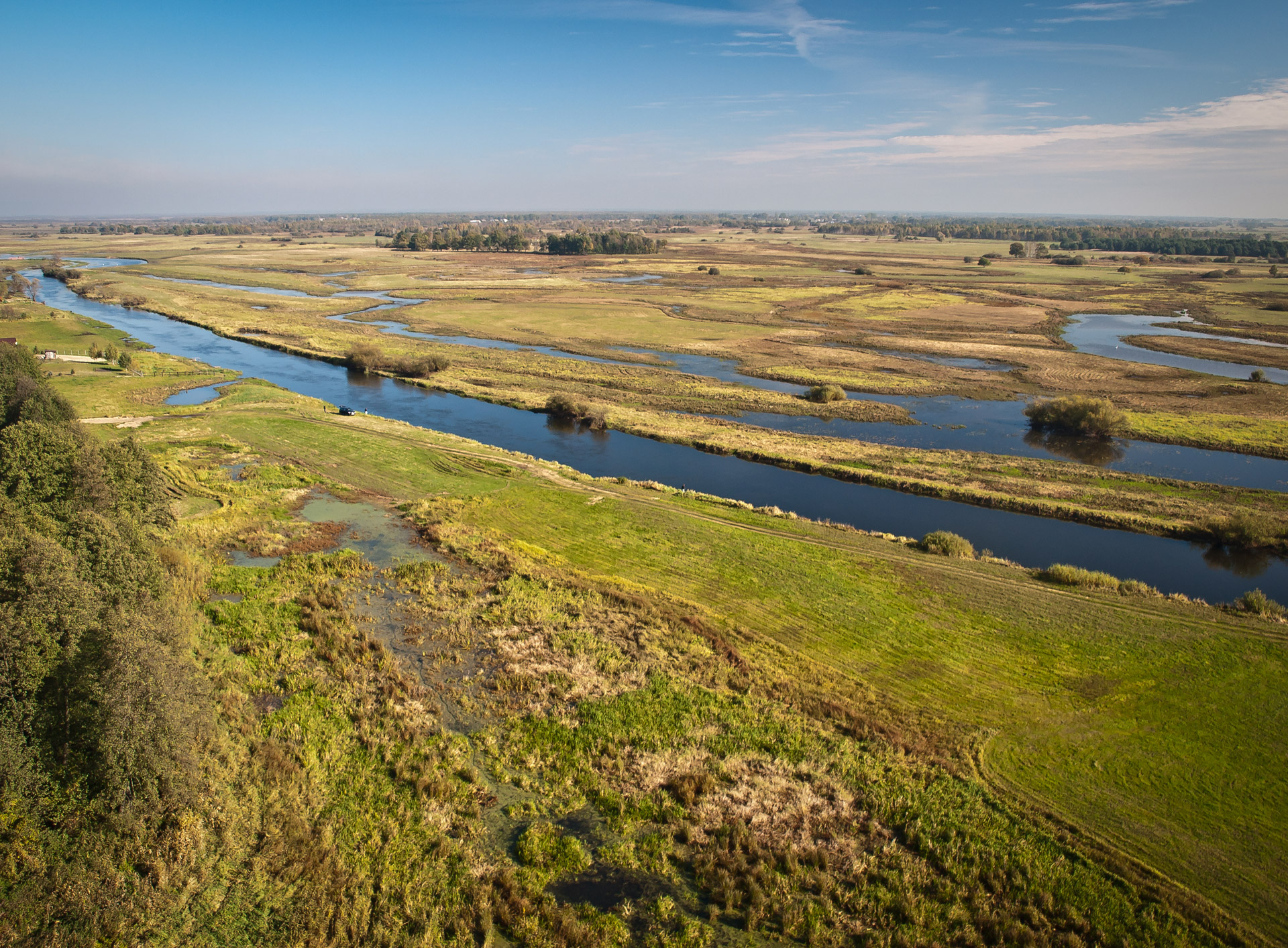 Biebrza,  Narew,  Baseinas,  Pelkės,  Estuarija,  Upė,  Biebrza Ir Narew - Aviacija, Nemokamos Nuotraukos,  Nemokama Licenzija