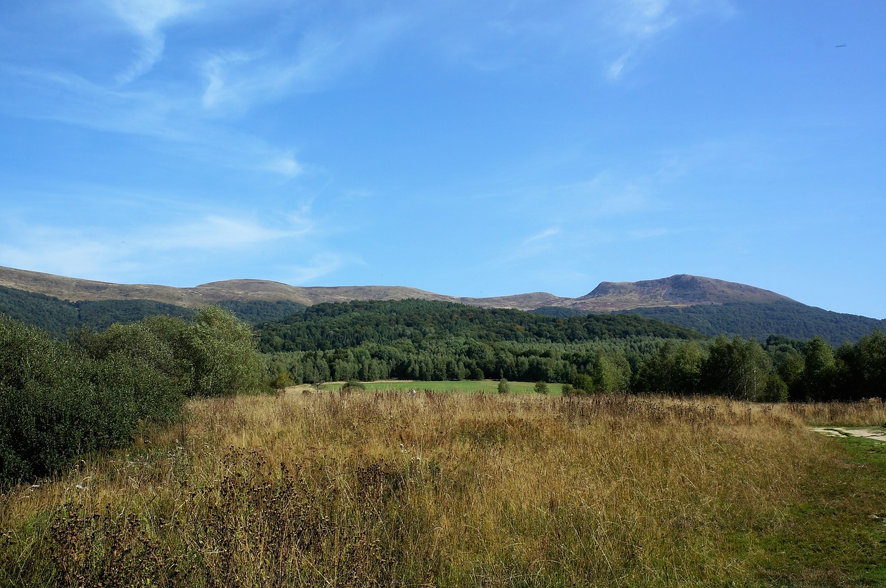 Bieszczady, Połonina, Kalnai, Kraštovaizdis, Nemokamos Nuotraukos,  Nemokama Licenzija